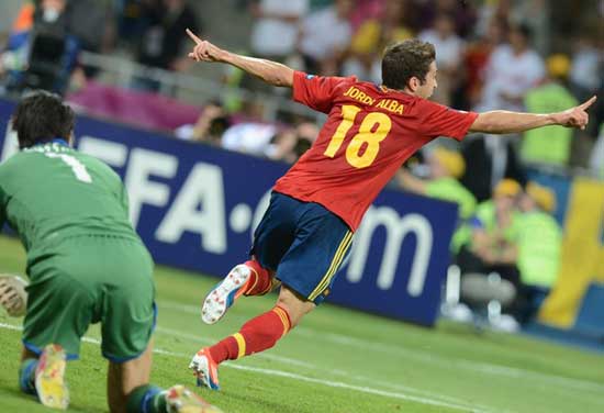 Ngôi sao Chung kết: Cánh chim lạ Jordi Alba Ngôi sao Chung kết: Cánh chim lạ Jordi Alba